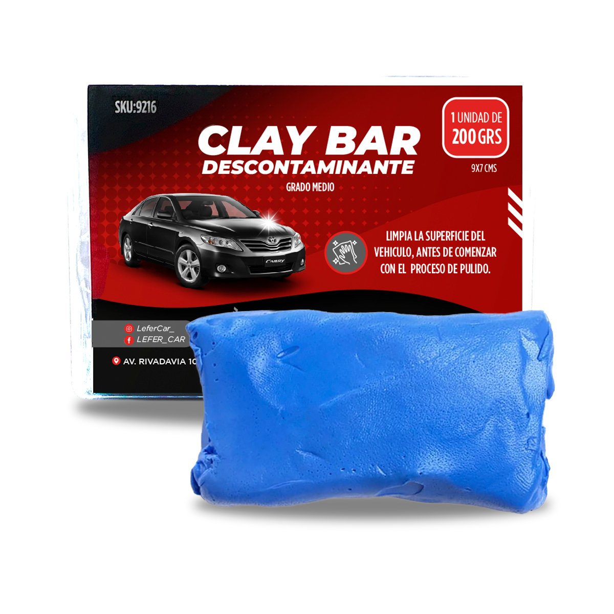 9216 CLAY BAR